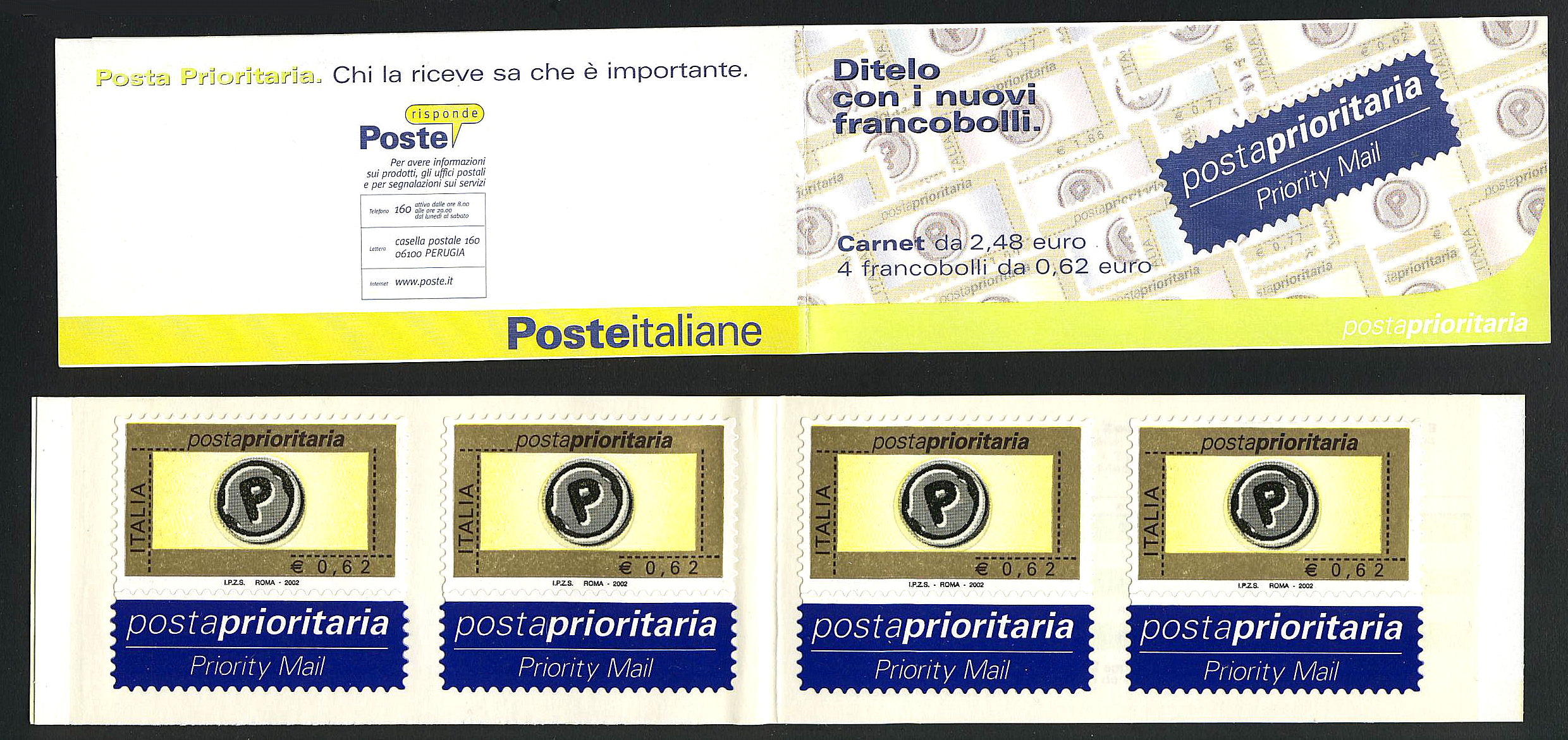 2002 - 1 x Libretto NH Posta Prioritaria 4 x 0,62 - Sas.L24 Bol.L7.jpg